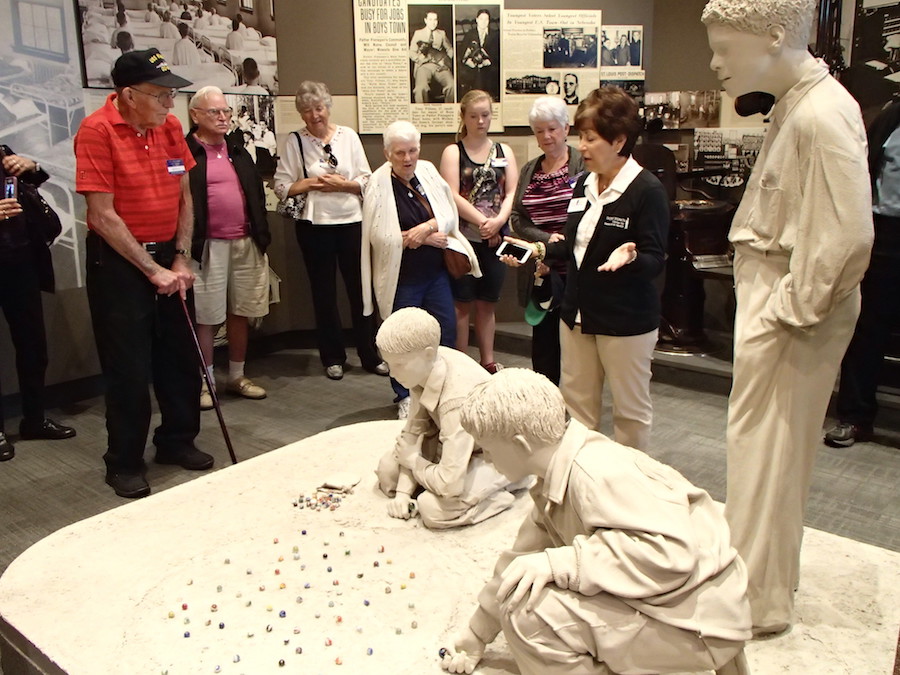 Group and Tour Guide at Boys Town Museum