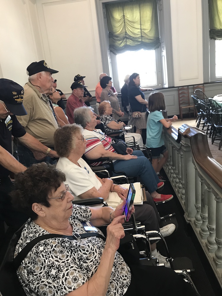 Group at Independence Hall